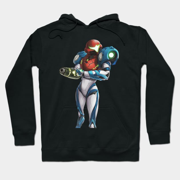 Samus (Metroid Dread) Hoodie by hybridmink